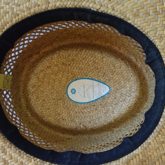 Summer Club Natural Fiber Sun/Golf/Resort Hat (Large) - Picture 9 of 13